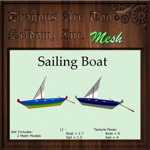 DATSI Mesh - Sailing Boat Set