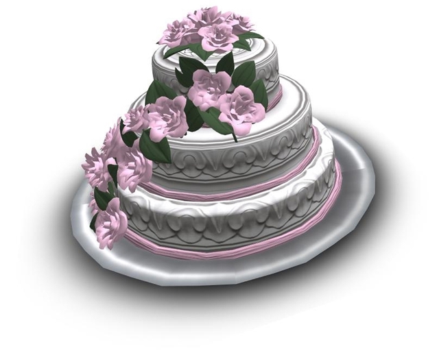 0005395 Mesh Wedding Cake Round