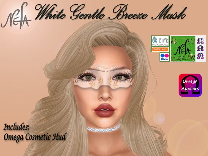 NEFA 121 Gentle Breeze White Mask Omega Hud bxd