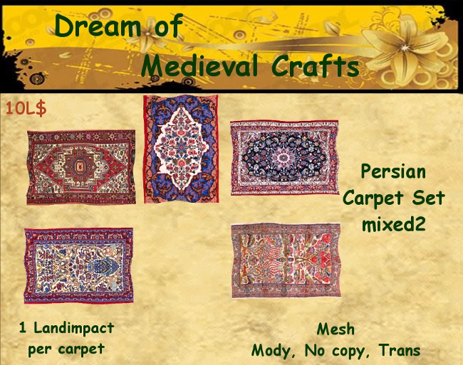 ((*DMC*)) Persian Rug mixed 2 B