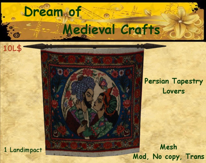 ((*DMC*)) Persian Tapestry Lovers B