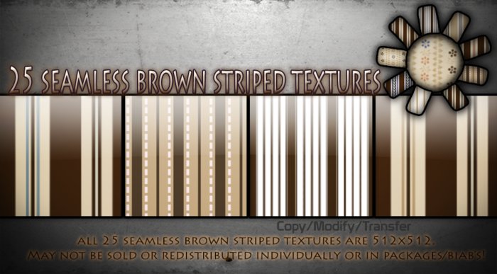 25 Brown Theme Stripe Textures