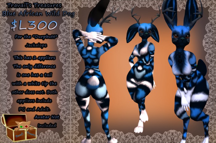 !TT: Blue African Wild Dog Mod