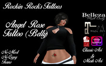 RRT: Angel Rose Tattoo (Belly)