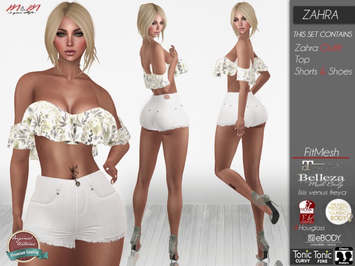 M&M*Zahra OUTFIT*All Colors Fit Mesh DEMO