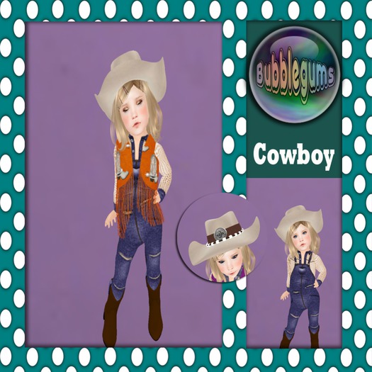 .:Bubblegums:. Cowboy Orange