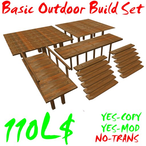 *BD* Basic Outdoor Build Set by Bunnies Designs