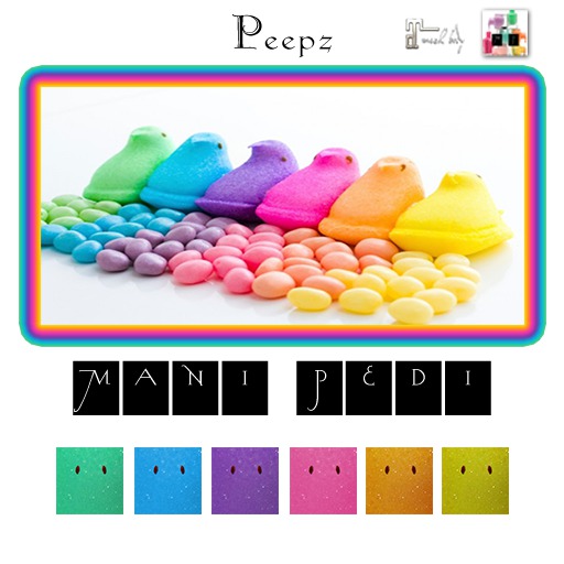 ~Mani Pedi~ Peepz Polish - Maitreya HUD