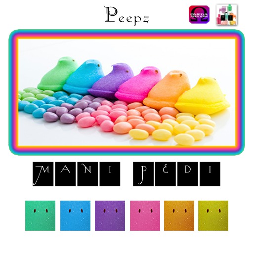 ~Mani Pedi~ Peepz Polish - Omega HUD