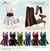 Luas Galadriel Dress Red- Small