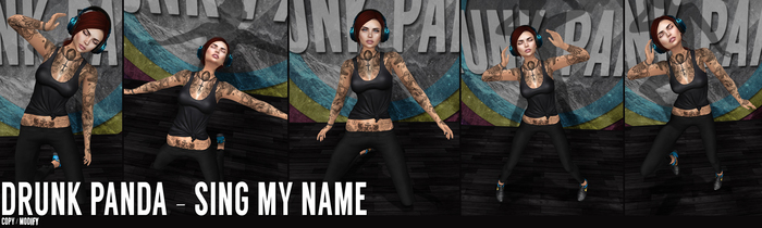 Drunk Panda - SingMyName - Single