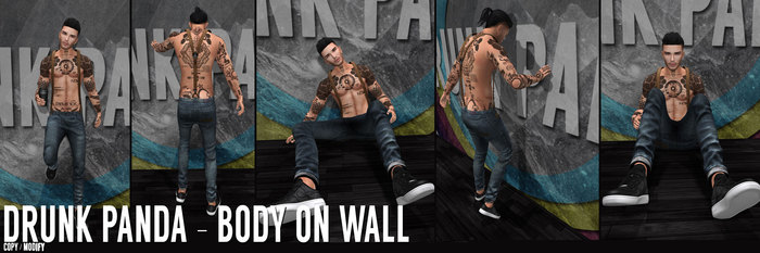 Drunk Panda - BodyOnWall - Single