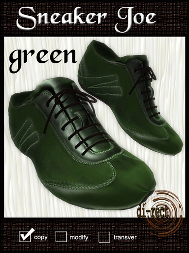 Sneaker Joe green...
