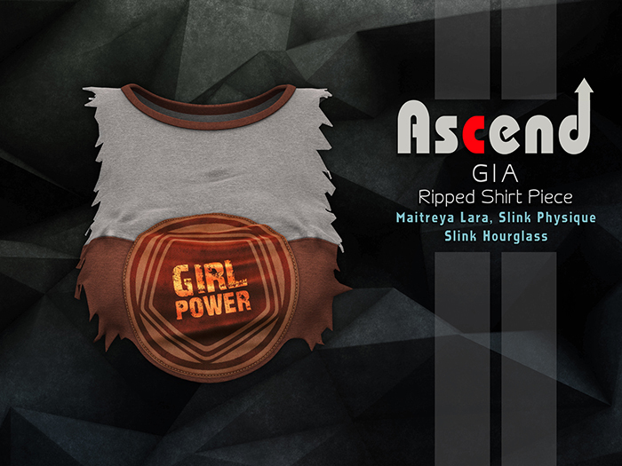 /Ascend/ Gia Ripped Shirt Piece - Brown
