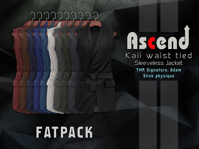 /Ascend/ Kaii Waist Tied Jacket - FATPACK