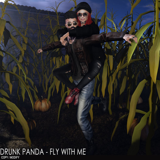 Drunk Panda - FlyWithMe - Couple G.GIFT