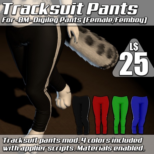 :Frio's: Tracksuit Pants for -BM- Digileg Pants