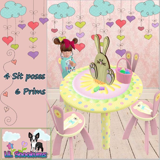 {LiL SnoOkums }Easter  Table