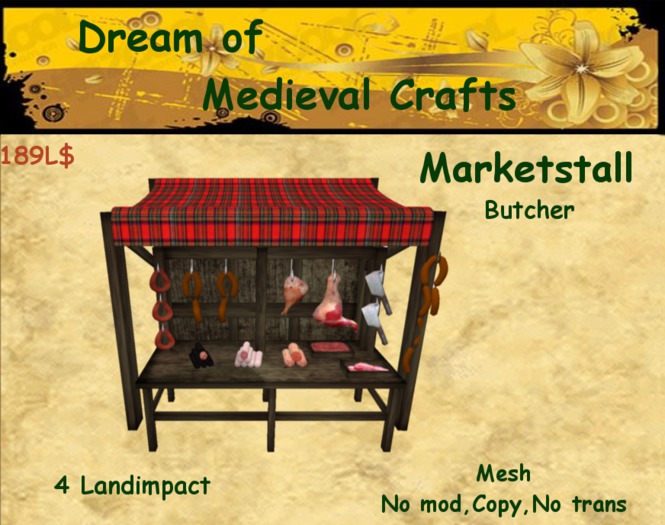 ((*DMC*)) Marketstall Butcher B