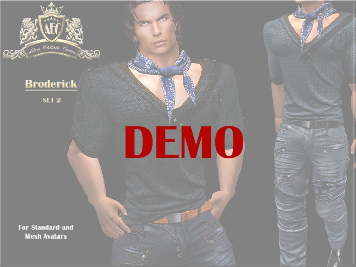 !AEC! BRODERICK for Standard and Mesh avi - DEMO