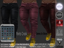 .::Arkan::. Pants Crook Leather + Fitted