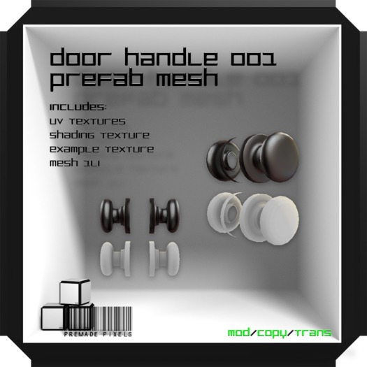 [PP] Premade Pixels - Door Handle 001 (wear to unbox)