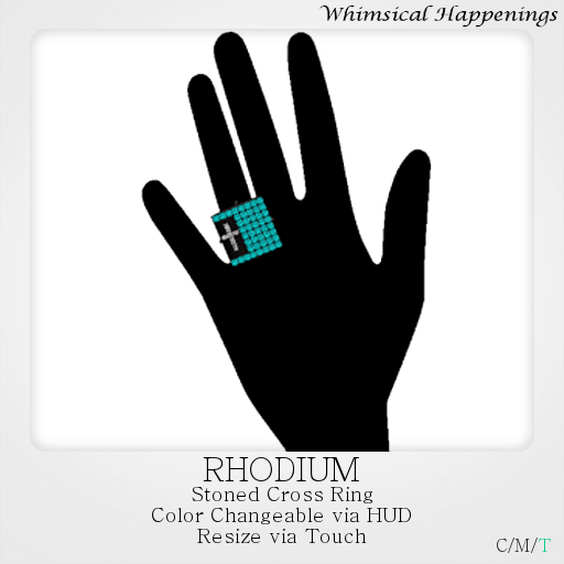 [Jewelry] - Rhodium Rings w/ HUD