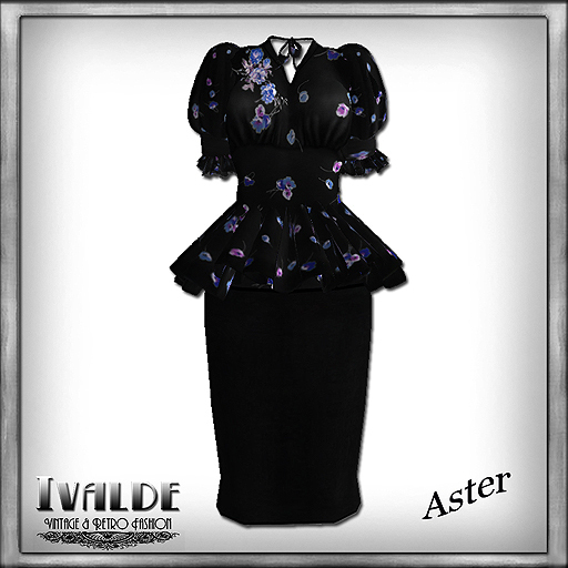 ~Ivalde~Aster blue set 1930