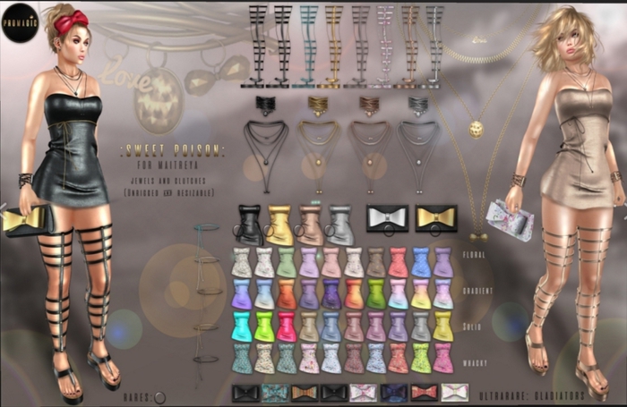 *PROMAGIC* SweetPoison-Lace-Gold