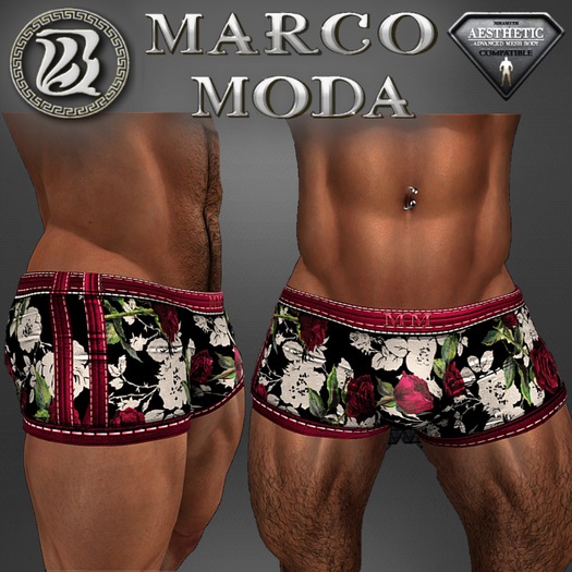 MM DOLCE ROSA BOXERS