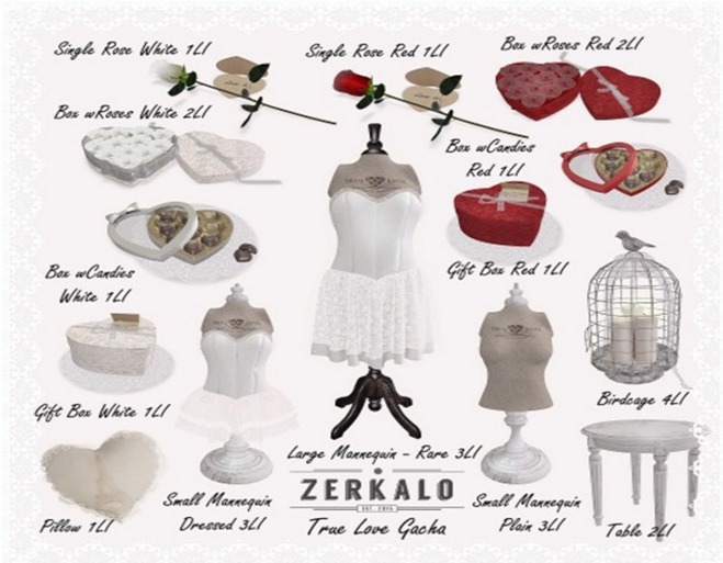 [ zerkalo ] True Love - Box wRoses Red