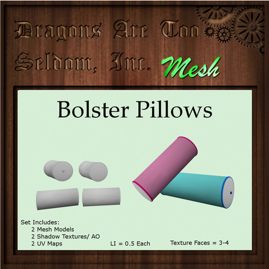 DATSI Mesh - Bolster Pillows Set