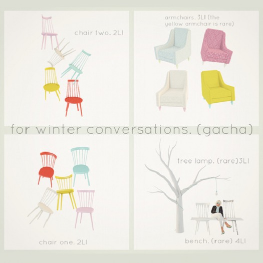 [*Art Dummy!] for winter conversations. (bench) rare