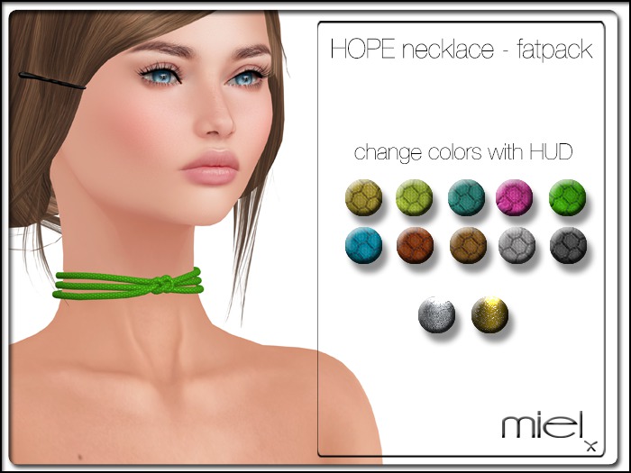 MIEL HOPE NECKLACE UNISEX