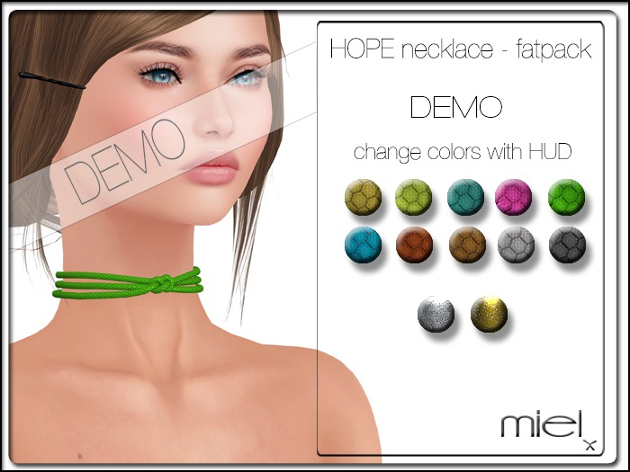 MIEL HOPE NECKLACE UNISEX DEMO