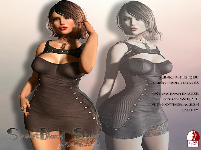 *SweetBlack* Arya Dress Brown - wear me