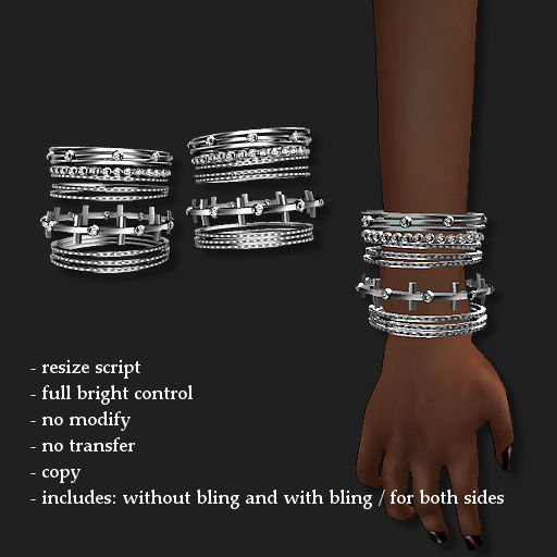 [DEMO] BRACELET SDX PLATINUM    -RYCA-