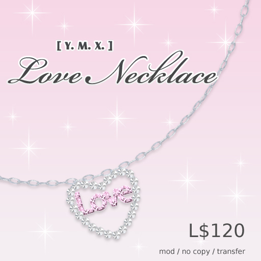 [Y.M.X.] love necklace