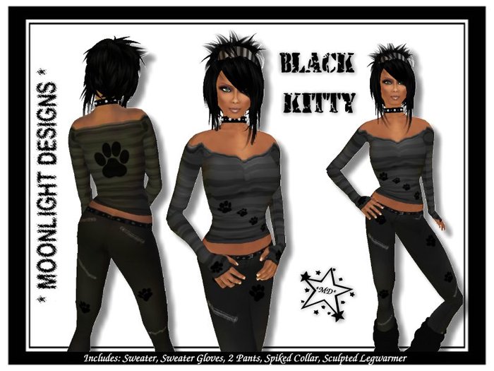 *MD* Black Kitty - SALE - 