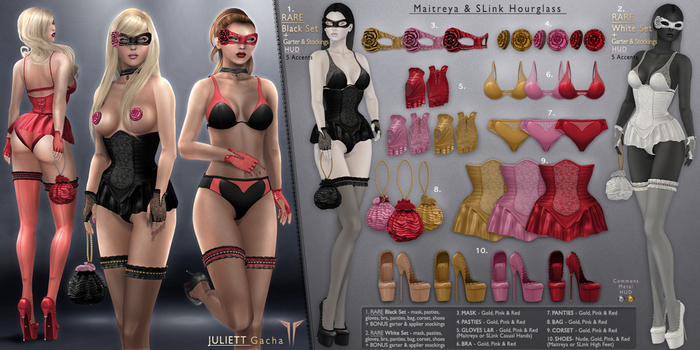 **RE** Juliett White Set Maitreya RARE