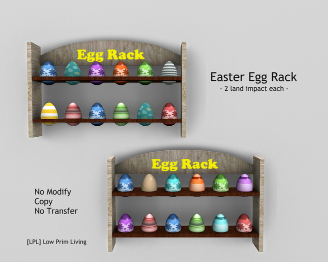 [LPL] Easter Egg Racks (boxed)