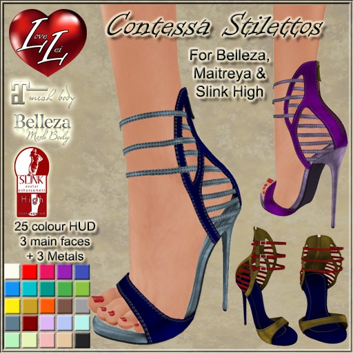!:LL:! Contessa Stilettos