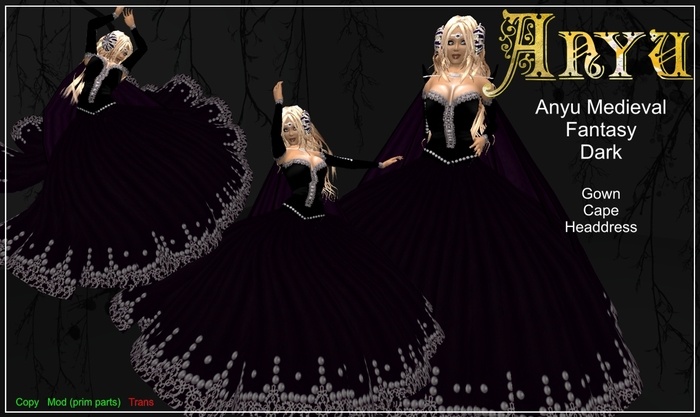 Anyu Medieval Fantasy Dark