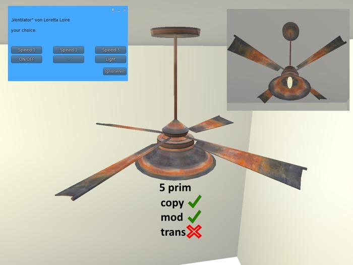 Ventilator / Fan rusty
