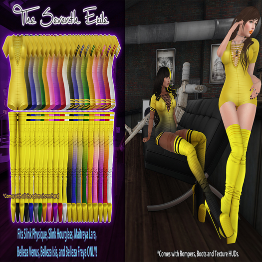 T7E: Justa Romper & Boots - Yellow