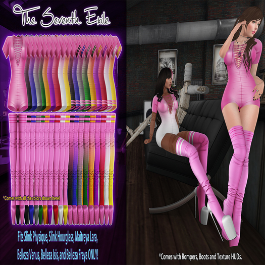 T7E: Justa Romper & Boots - Pink