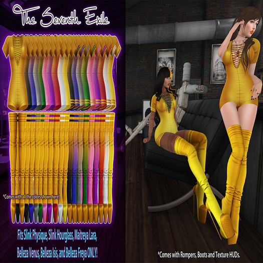 T7E: Justa Romper & Boots - Orange