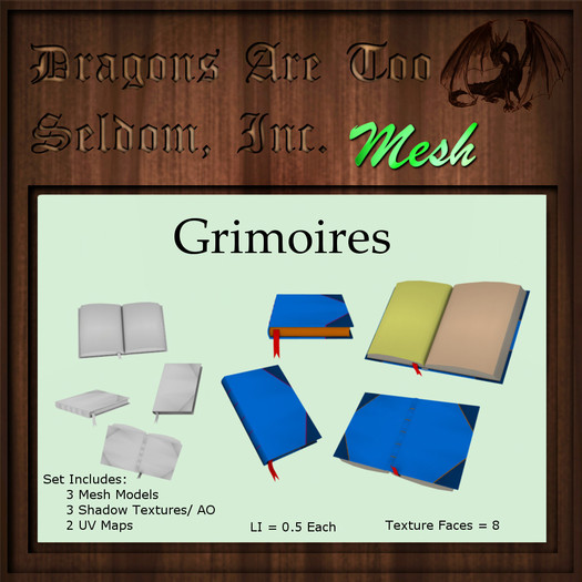 DATSI Mesh - Grimoires Set