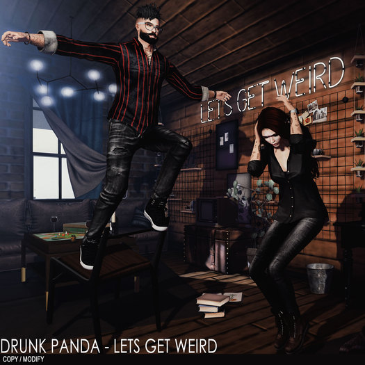 Drunk Panda - LetsGetWeird - Couple