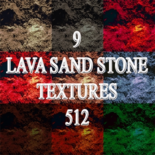 * GuTi 9 lava sand stone textures 512